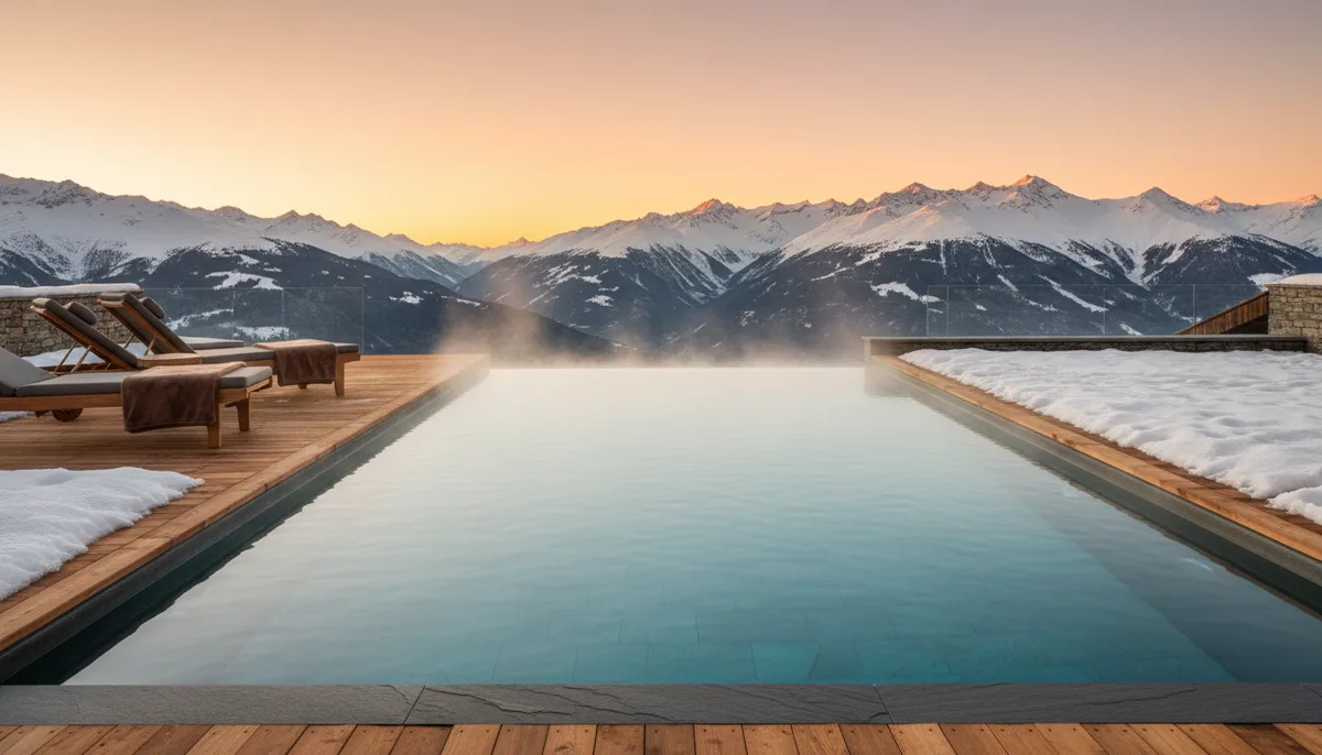 Sélection des meilleurs hôtels en montagne avec piscine chauffée en France. Adresses par massif, …